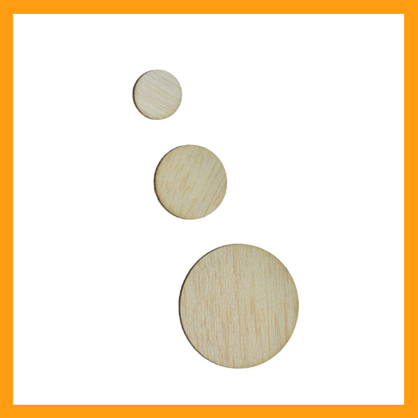 Balsa Wood Circles