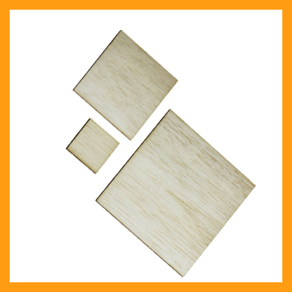 Balsa Wood Squares