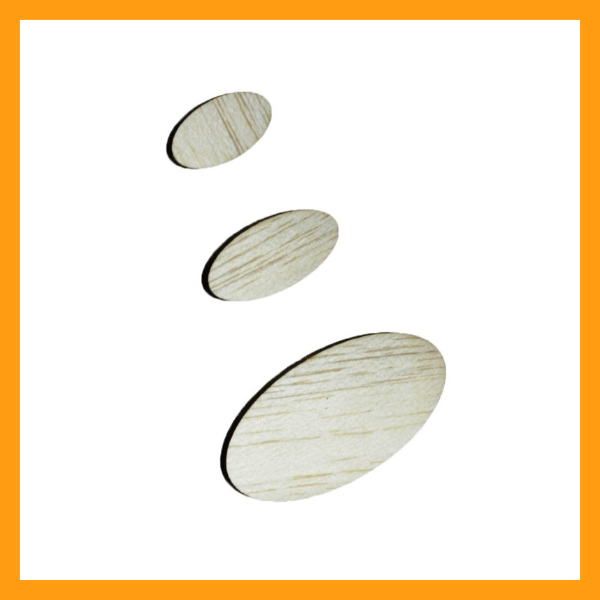 Balsa Wood Ovals