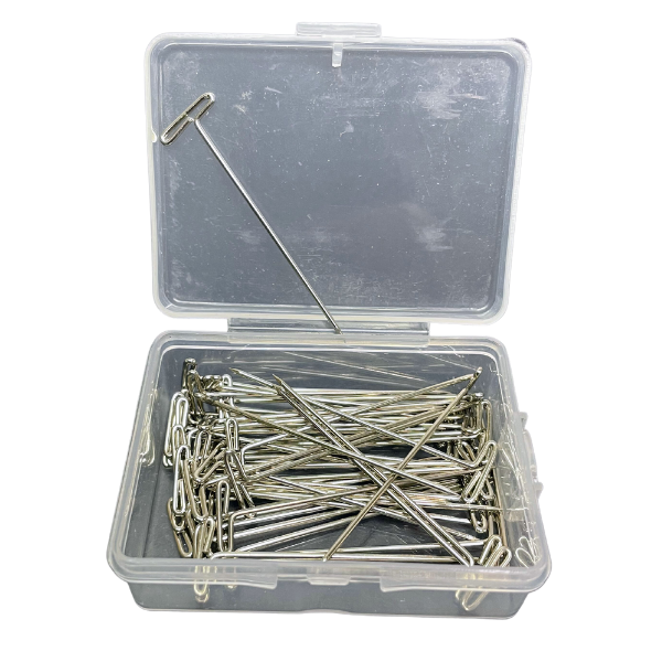 Plated T Pin 0.8x27mm (100 pce)