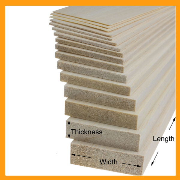 Balsa Sheet 100 x 1220mm