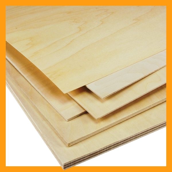 Basswood laser plywood for craft