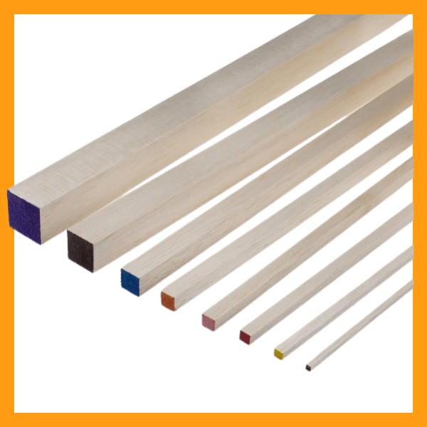 Balsa Square 1220mm