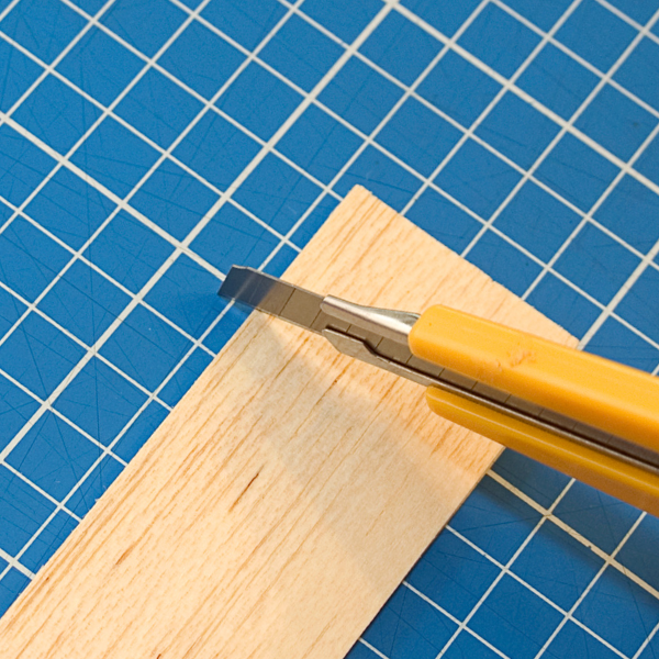 Cutting Balsa wood