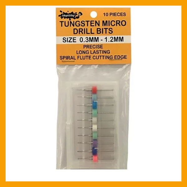 Tungsten Micro Drill Bit 0.3 - 1.2mm