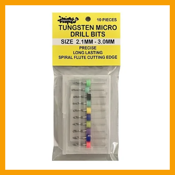 Tungsten Micro Drill Bit 2.1 - 3.0mm