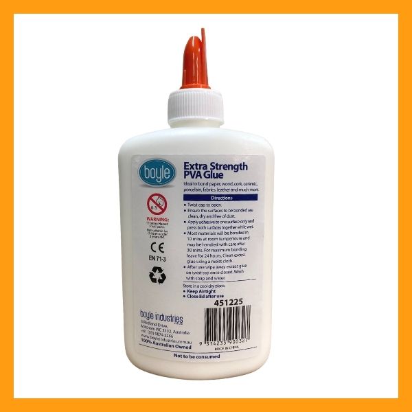 Boyle Extra Strength PVA Glue 225ml