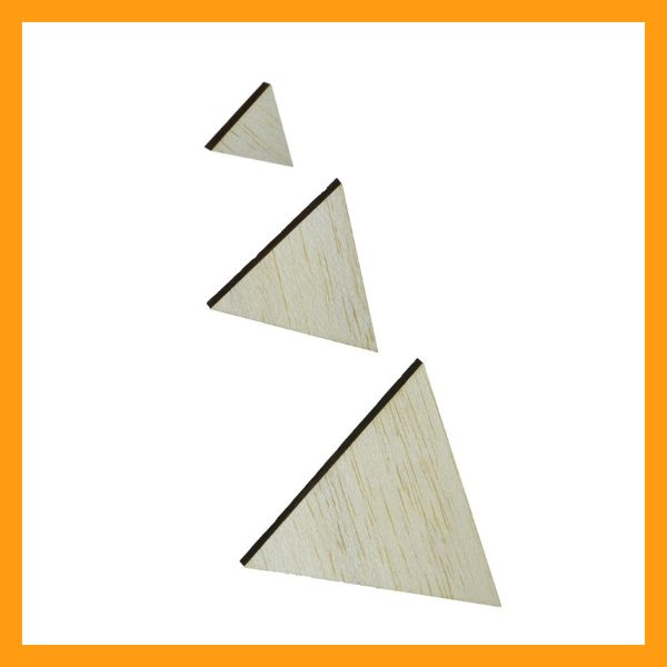 Balsa Wood Triangles