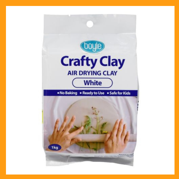 Air Drying Clay White 1kg