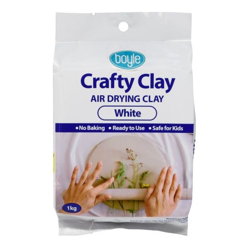 Air Drying Clay White 1kg