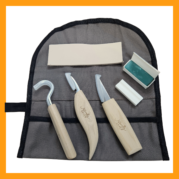 Wood Carving Knife Set (3 blade)