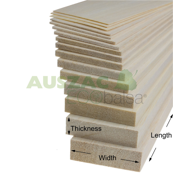 Balsa Sheet 75 x 915mm