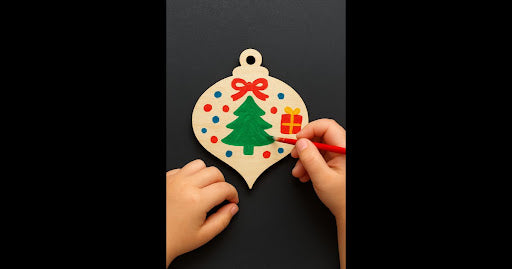 Wooden Christmas Shapes - Pack of 20