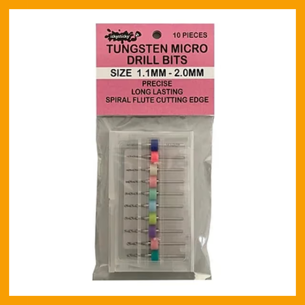 Tungsten Micro Drill Bit 1.1 - 2.0mm
