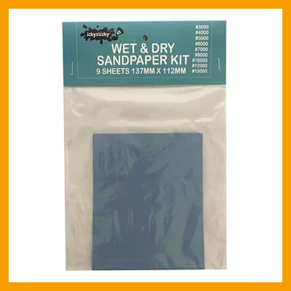 Wet & Dry Sandpaper Kit